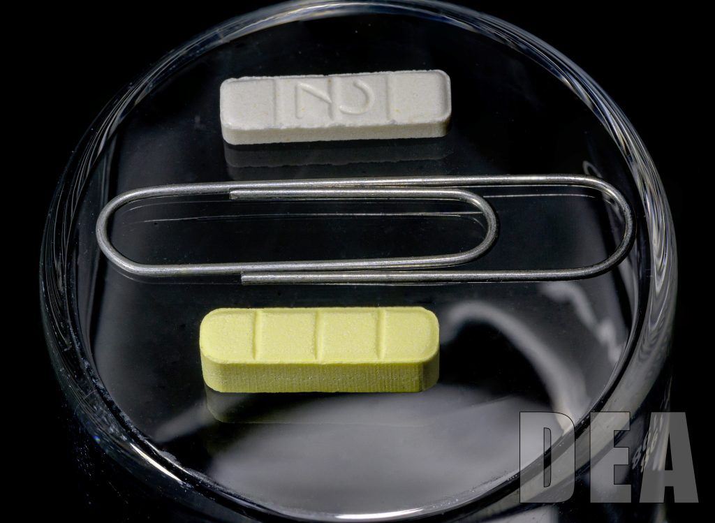 Some counterfeit pills look like opioids such as OxyContin, but others are made to look like Xanax or Adderall.